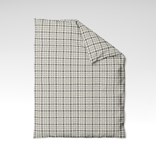 Ручной работы хлопковый пододеяльник | Stone Grid