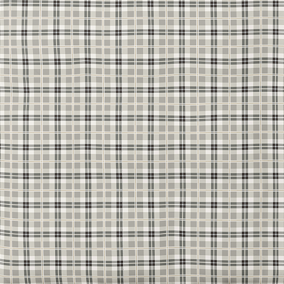 Patterned cotton fabric | Stone Grid