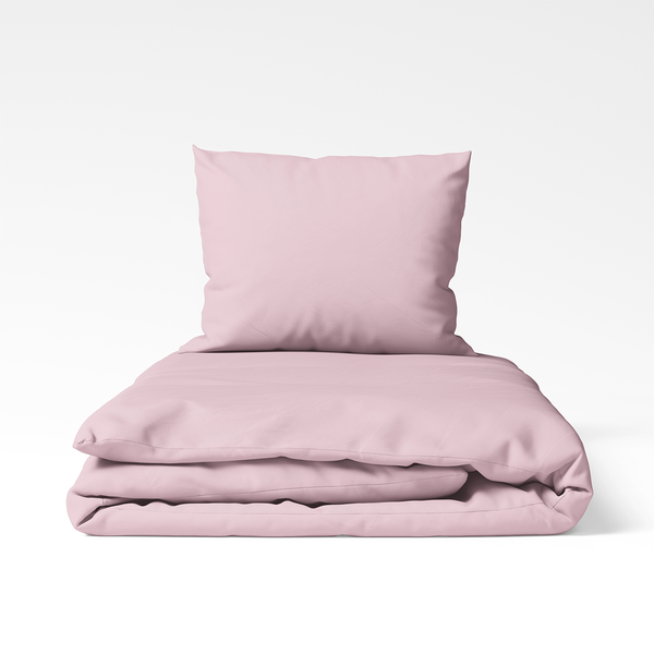 Ручной работы хлопковый комплект постельного белья | Chalk Pink