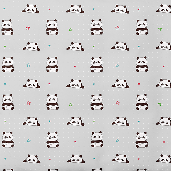 Хлопковая ткань для детей | Panda Pop