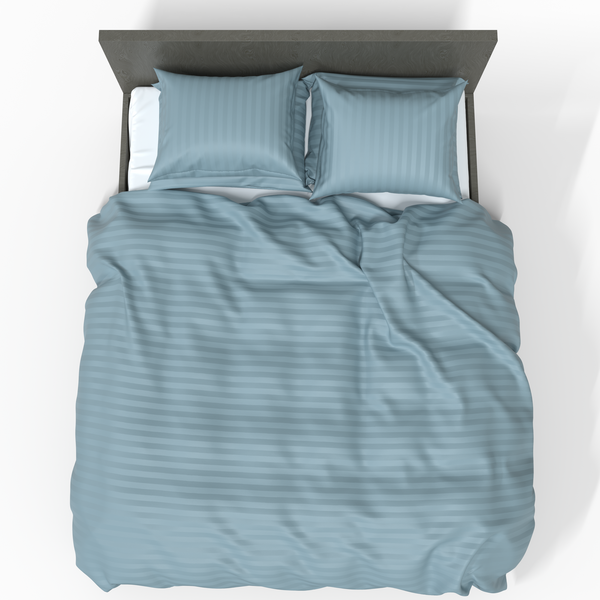 Handmade Luxury Premium Satin Cotton Duvet Cover | Frappe