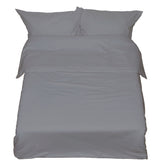 Käsitööna valminud puuvillane tekikott | Frost Gray