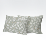 Handmade cotton pillowcase | Olive Whisper