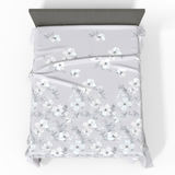 Handmade Luxurious Deluxe Satin Cotton Flat Sheet | Kyoto