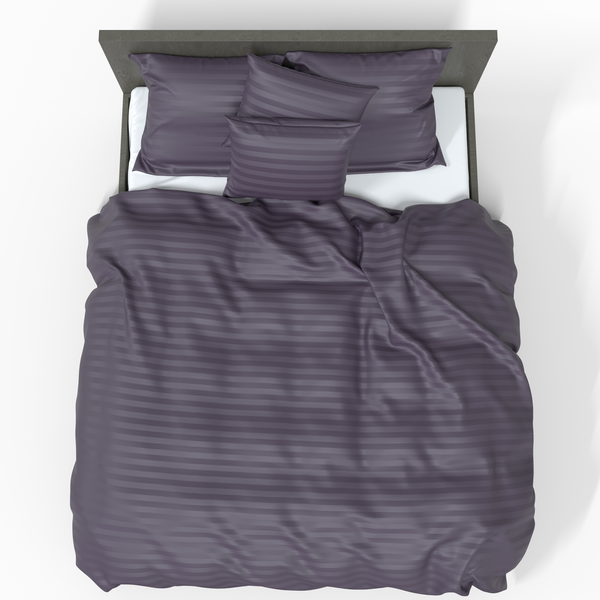 Handmade Luxury Premium Satin Cotton Duvet Cover | Frappe
