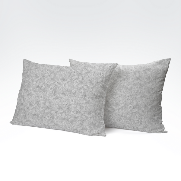 Handmade cotton pillowcase | Feather Mist