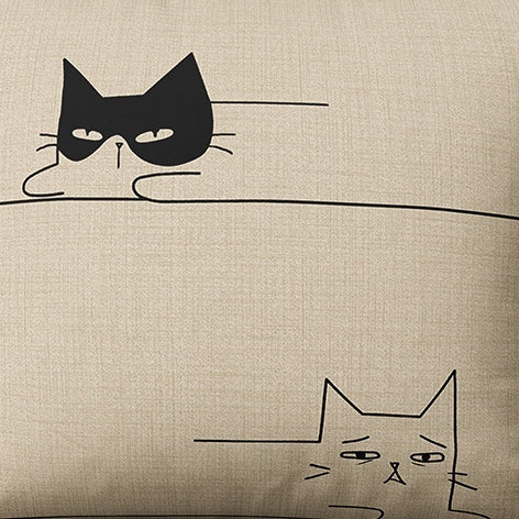 Mustriline puuvillakangas | Kitty