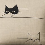 Mustriline puuvillakangas | Kitty