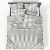 Ручной работы роскошный комплект постельного белья Deluxe из сатина хлопка | Milan