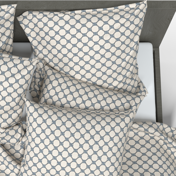 Handmade Luxury Deluxe Satin Cotton Pillowcase | Milan