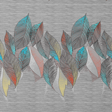 Mustriline puuvillakangas | Jungle Lines