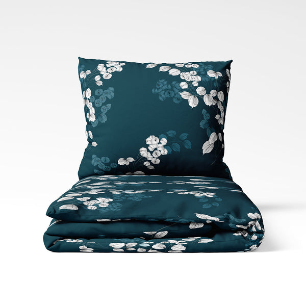 Handmade cotton bedding set | Ocean Blossom