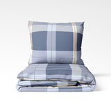 Handmade cotton bedding set | Coastal Check