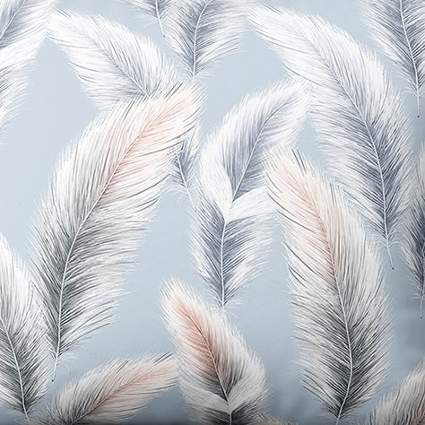 Mustriline puuvillakangas | Feather Sky