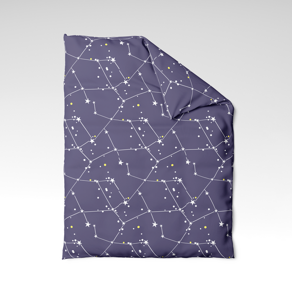 Ручной работы хлопковый пододеяльник | Star Map