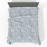 Käsitööna valmistatud luksuslik Deluxe satiinist puuvillane voodilina ilma kummita | Madrid