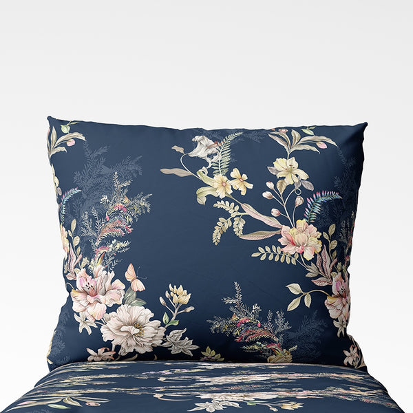 Ручной работы хлопковая наволочка | Midnight Garden