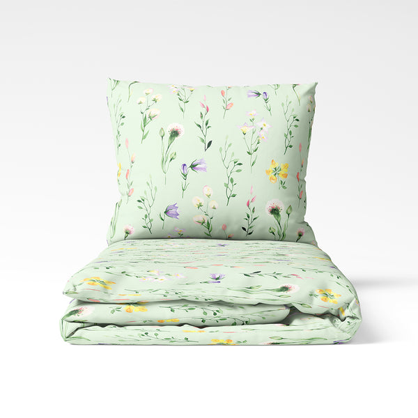 Rankų darbo medvilninis antklodės užvalkalas | Spring Dew