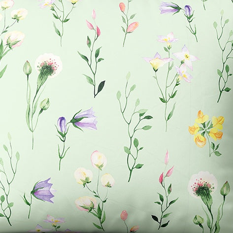 Mustriline puuvillakangas | Spring Dew