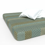 Ручной работы роскошная простыня на резинке Deluxe из сатина хлопка | Tbilisi