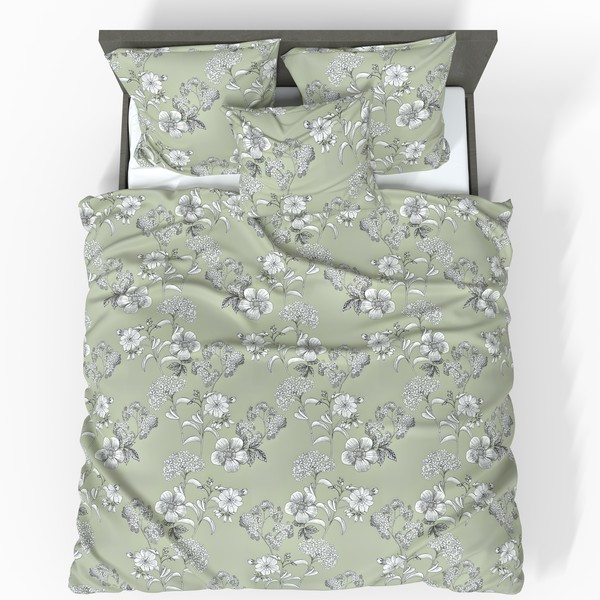 Handmade Luxury Deluxe Satin Cotton Duvet Cover | Berlin