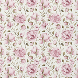 Handmade cotton pillowcase | Blush Rose