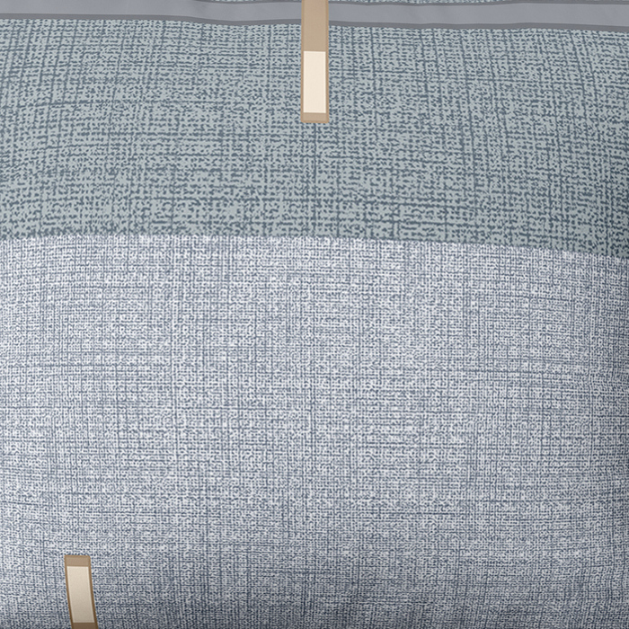 Rankų darbo medvilninis antklodės užvalkalas | Denim Line