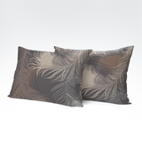 Handmade cotton pillowcase | Feather Shadow
