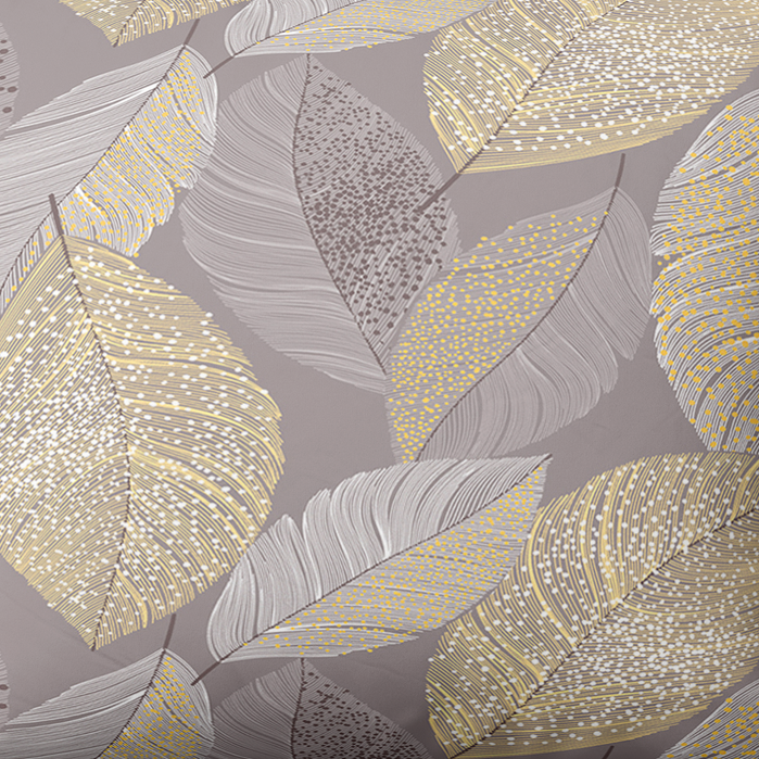 Käsitsi valmistatud puuvillane voodipesukomplekt | Golden Leaves