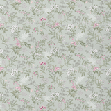 Handmade cotton pillowcase | Sage Garden