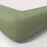 Jersey fitted sheet | Sage