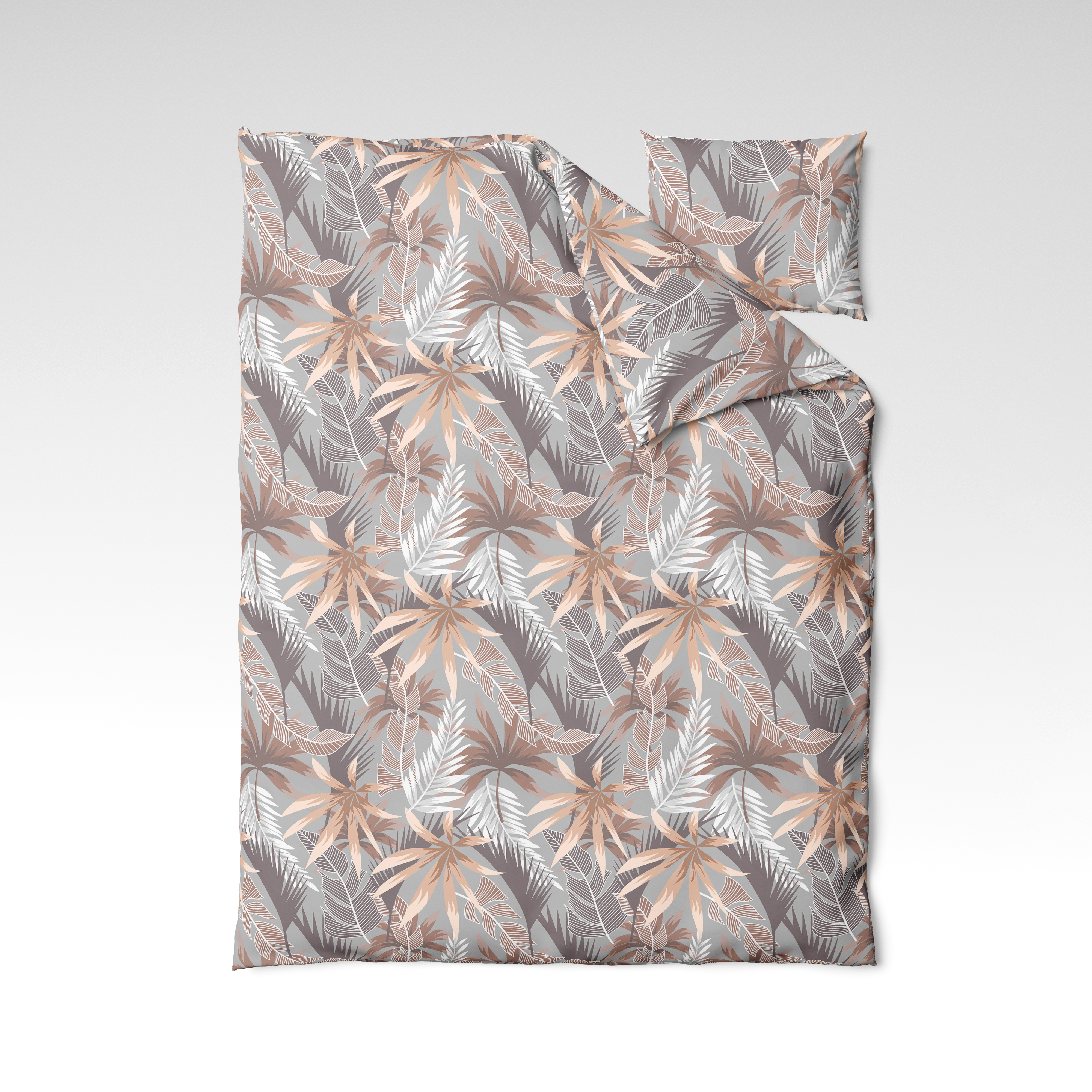 Mustriline puuvillane kangas | Tropical Linen
