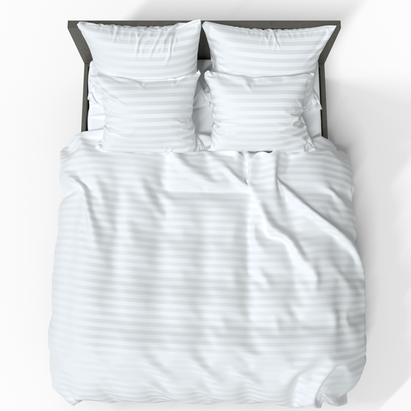 Handmade Luxury Premium Satin Cotton Duvet Cover | Frappe