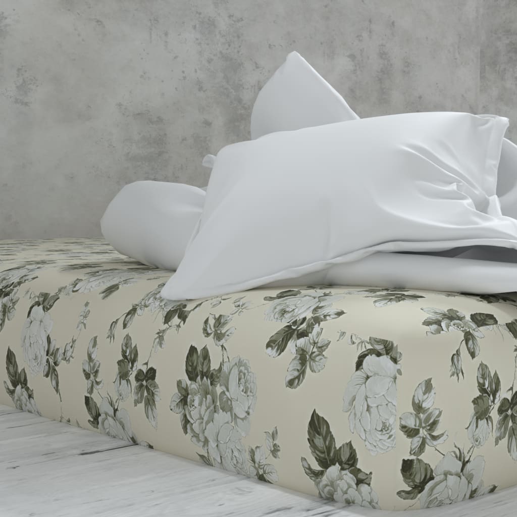 Šūta Deluxe satīna palags ar gumiju | Paris - Kokvilnas audums