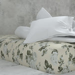 Šujama Deluxe satīna palags ar gumiju | Paris - Kokvilnas audums