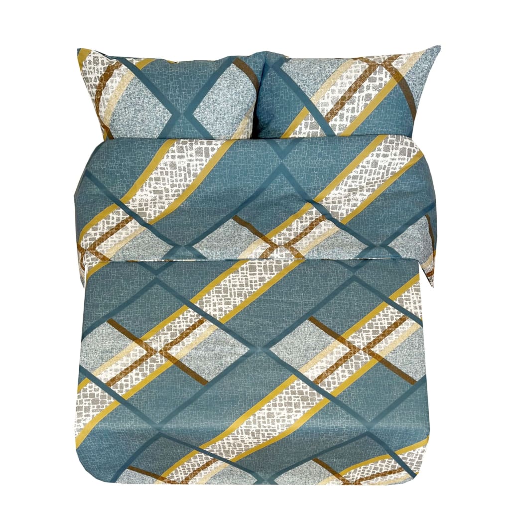 Сшитый хлопковый комплект постельного белья | Langai - Сшитый