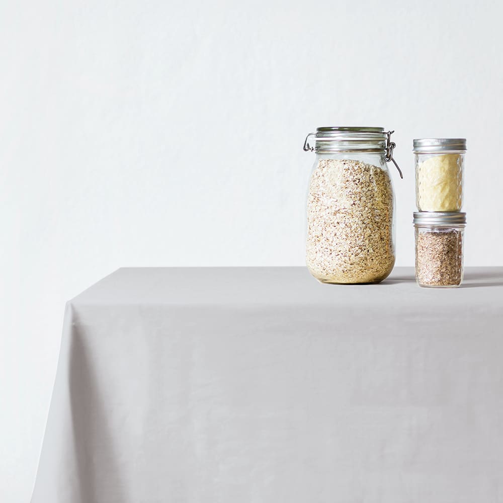 Šūta 100% kokvilnas galdauts | Egret - Tablecloths