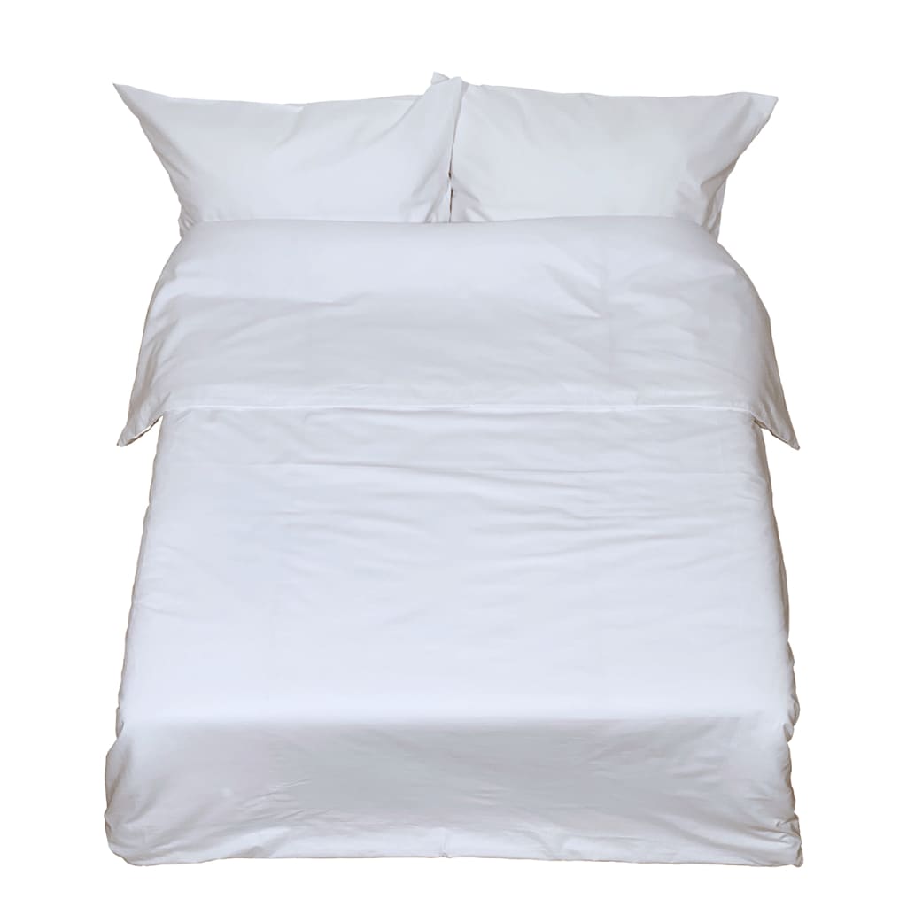 Сшитый хлопковый пододеяльник | White - Сшитый