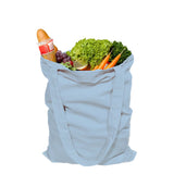 Сшитая тканевая сумка для покупок