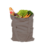 Сшитая тканевая сумка для покупок