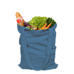 Сшитая тканевая сумка для покупок