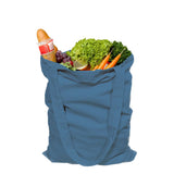 Сшитая тканевая сумка для покупок