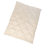 Двуспальный комплект из гусиного пуха и пера: одеяло и две подушки